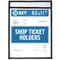 10 Pack Job Ticket Holders 8 1 2 x 11 Work Order Plastic Sleeves for Documents Shop Ticket Holders Dry Erase Pocket Sleeves Dry Erase Pockets Dry Erase Sleeves Clear Pocket Sleeves